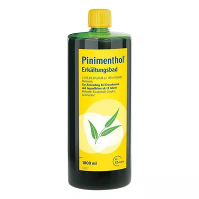 PINIMENTHOL Baño frío a partir de 12 años, 1000 ml