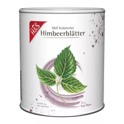H&S Té a granel de hojas de frambuesa, 70 g H&S Té a granel de hojas de frambuesa, 70 g
