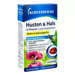 KLOSTERFRAU Tos &amp; Pastillas para la garganta, 20 uds