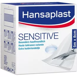 HANSAPLAST Rollo de yeso sensible 8 cmx5 m, 1 ud