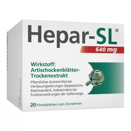 Hepar-SL® 640 mg comprimidos recubiertos con película, 20 piezas