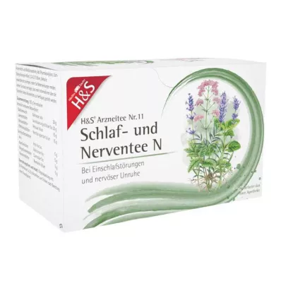 H&amp;S® té para dormir y nervios N bolsas de filtro, 20X2,0 g