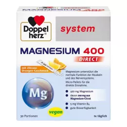 DOPPELHERZ Magnesio 400 DIRECT sistema Pellets, 30 uds