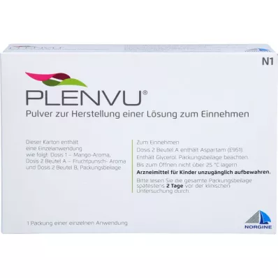 PLENVU Polvo para solución oral, 1 ud