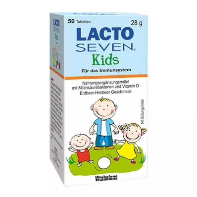Tabletas Lacto Seven Kids, 50 ST