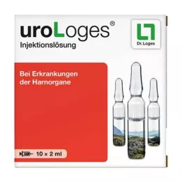 UROLOGES Ampollas de solución inyectable, 10X2 ml