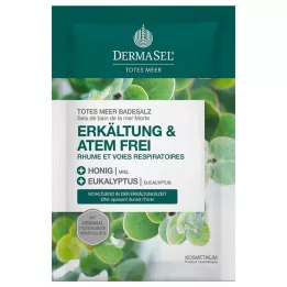 DERMASEL Sales de baño del Mar Muerto Frías &amp; Sin aliento, 80 g