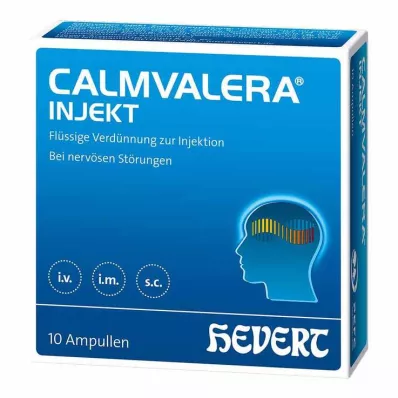 Ampollas inyectables de Calmvalera, 10x2 ml