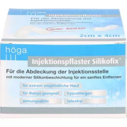 INJEKTIONSPFLASTER Silikofix 2x4 cm Höga, 100 unidades