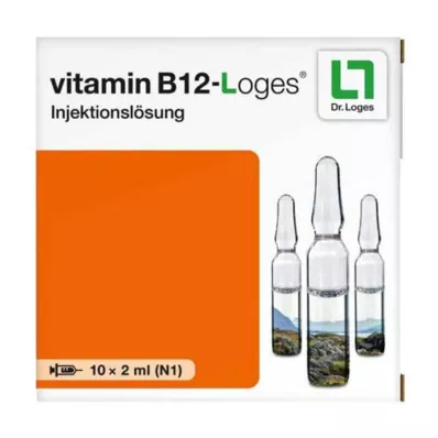 solución inyectable de vitamina B12-Loges®, 10x2 ml