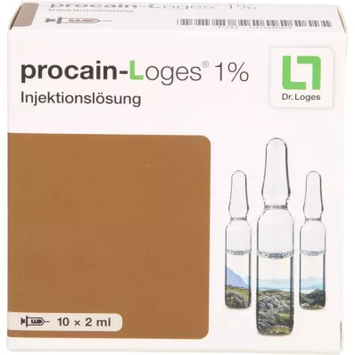 PROCAIN-Solución inyectable Loges 1% Ampollas, 10X2 ml