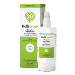 Gotas para los ojos de Pollicrom, 10 ml