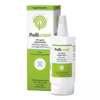 Gotas para los ojos de Pollicrom, 10 ml