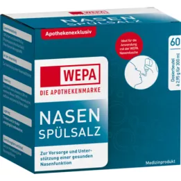 WEPA Sal de enjuague nasal, 60X2,95 g