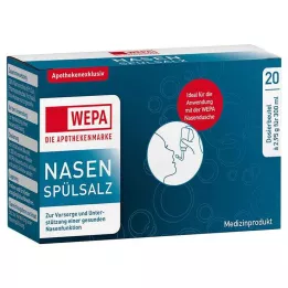 WEPA Sal para enjuague nasal, 60X2,95 g