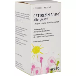 CETIRIZIN Aristo Allergy Juice 1 mg/ml Solución Oral, 75 ml