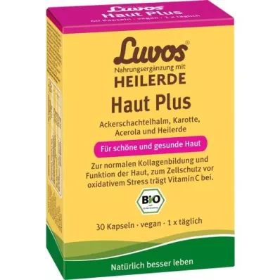 LUVOS Healing Earth Organic Skin Plus Cápsulas, 30 Cápsulas