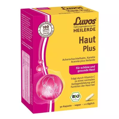 Luvos Healing Clay Organic Skin Plus Cápsulas, 30 ST