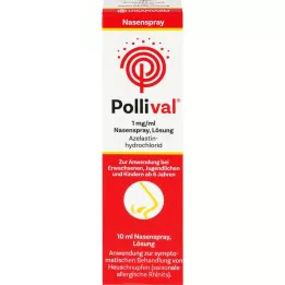 POLLIVAL 1 mg/ml solución para pulverización nasal, 10 ml
