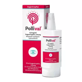 Gotas para los ojos pollival con azelastina, 10 ml