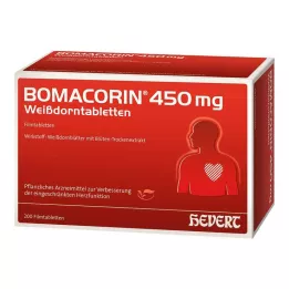 BOMACORIN 450 mg Comprimidos de espino blanco, 200 uds