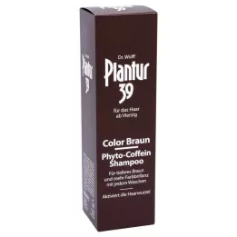 PLANTUR 39 Color Champú Braun Phyto-Caffeine, 250 ml