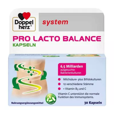 DOPPELHERZ Sistema de cápsulas Pro Lacto Balance, 30 unidades