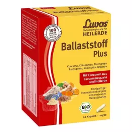 LUVOS Healing Earth Fibra dietética orgánica Plus Cápsulas, 60 Cápsulas