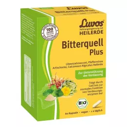 LUVOS Healing Earth Organic Bitter Quell Plus Cápsulas, 60 Cápsulas