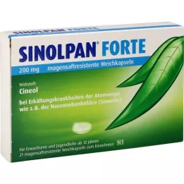 SINOLPAN forte 200 mg cápsulas blandas con recubrimiento entérico, 21 uds