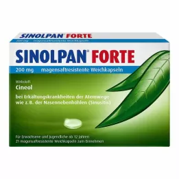 SINOLPAN forte 200 mg cápsulas blandas con recubrimiento entérico, 21 uds