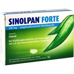 SINOLPAN forte 200 mg cápsulas blandas con recubrimiento entérico, 50 uds