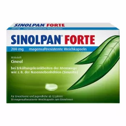 SINOLPAN forte 200 mg cápsulas blandas con recubrimiento entérico, 50 uds