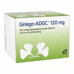 Ginkgo ADGC 120 mg comprimidos recubiertos con película, 120 st