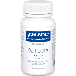 PURE ENCAPSULATIONS B12 Folato pastillas para fundir, 90 uds