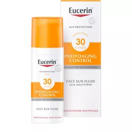 EUCERIN Fluido solar Control del fotoenvejecimiento LSF 30, 50 ml