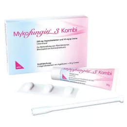 Mykofungin 3 Combi 200 mg comprimidos vaginales + 10 mg / g de crema, 1 p