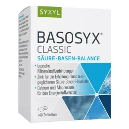 BASOSYX Comprimidos Syxyl Classic, 140 uds