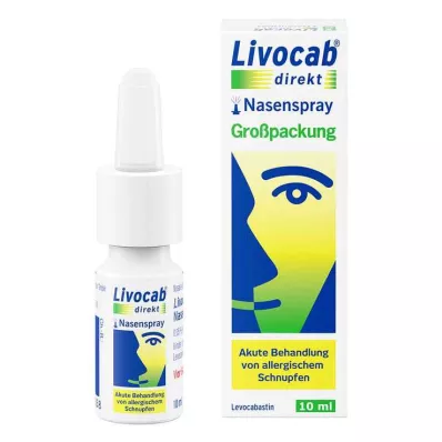 Livocab spray nasal directo para alergias, 10 ml