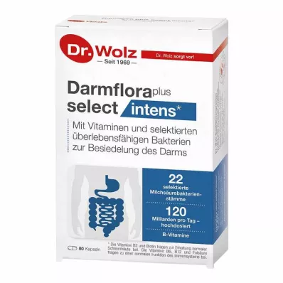 Darmflora plus select intens cápsulas, 80 piezas