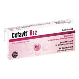 CEFAVIT B12 comprimidos masticables, 60 uds