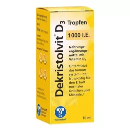 DEKRISTOLVIT D3 1.000 U.I. gotas, 10 ml