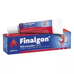 FINALGON Pomada calentadora DUO 4 mg/g + 25 mg/g, 20 g