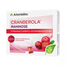 Cranberola manosa en polvo para solución oral a base de hierbas, 14X4 g