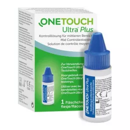 ONE TOUCH Medio de solución de control Ultra Plus, 3,8 ml