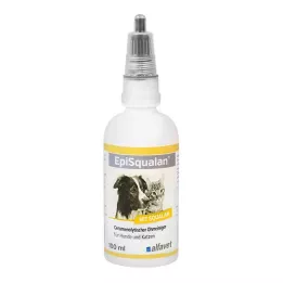 EPISQUALAN Limpiador de oídos para perros/gatos, 1 x 100 ml
