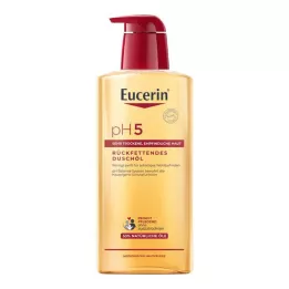 EUCERIN Aceite de Ducha pH5 Piel Sensible con Bomba, 400 ml