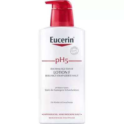 EUCERIN pH5 Loción F Piel Sensible con Bomba, 400 ml