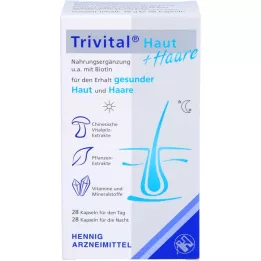 TRIVITAL Cápsulas Skin+Hair, 56 uds