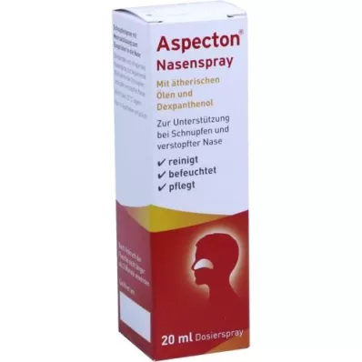ASPECTON El spray nasal corresponde a una solución salina al 1,5%, 20 ml
